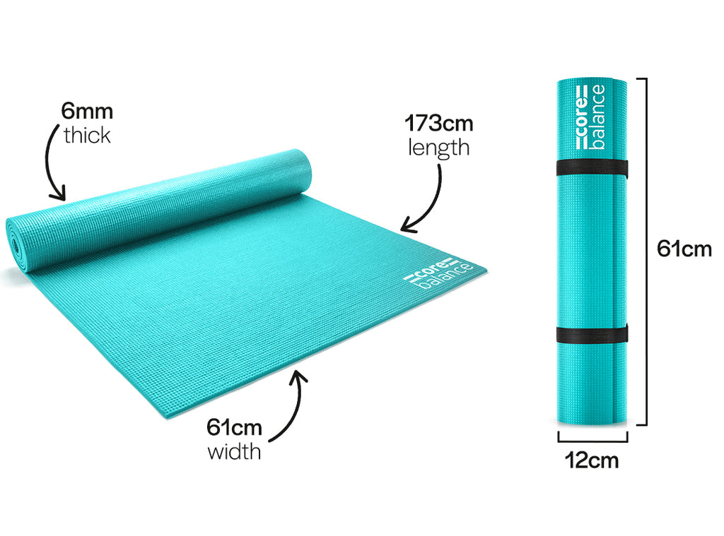 6mm Yoga Mat dimension image