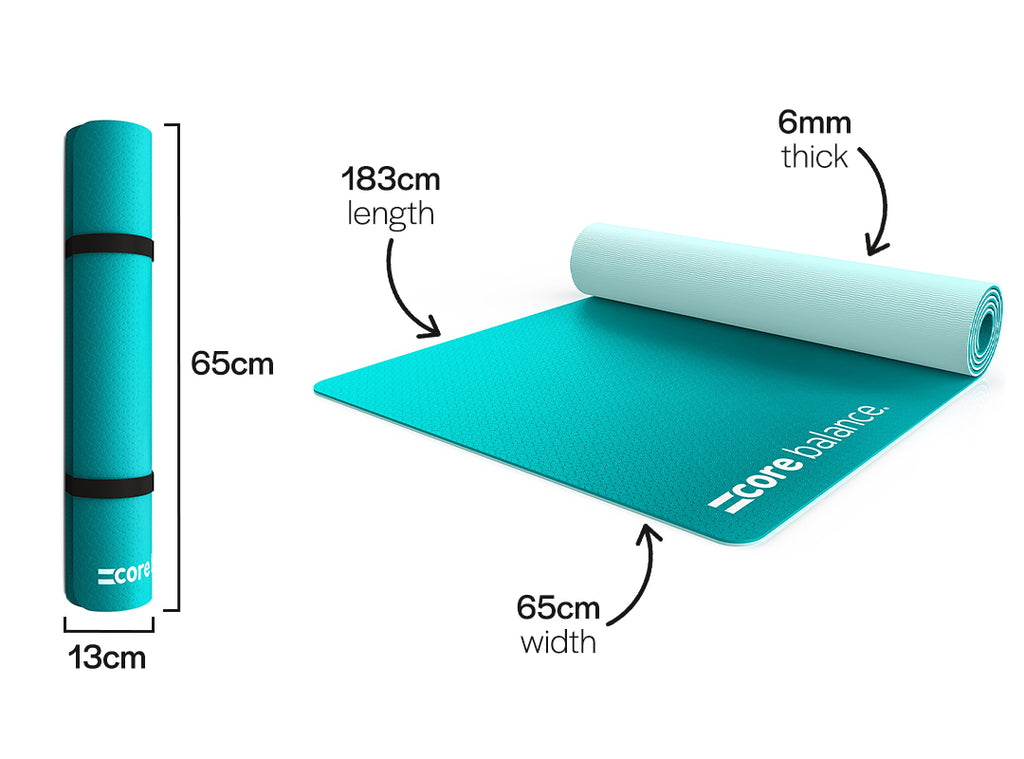 TPE Yoga Mat dimension image